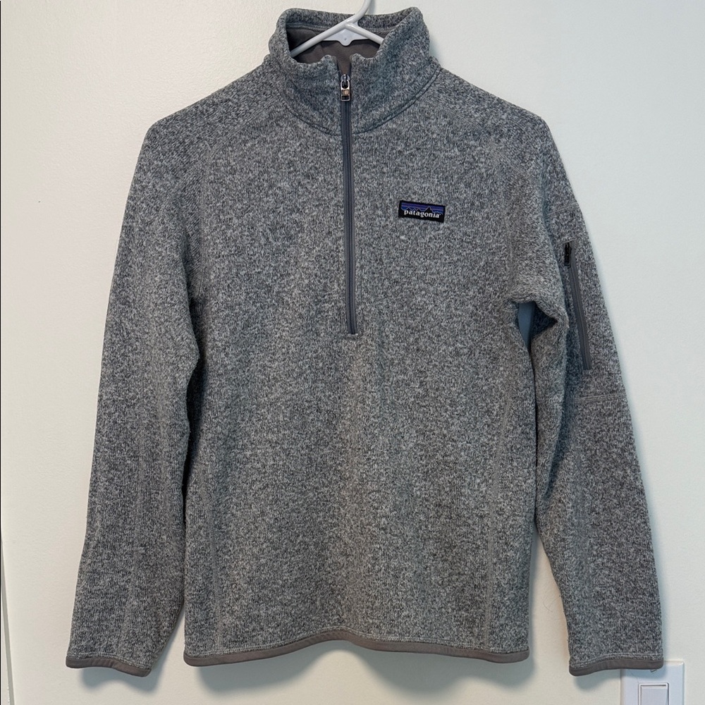 Patagonia Women’s Better Sweater Heather Gray Fleece Pullover